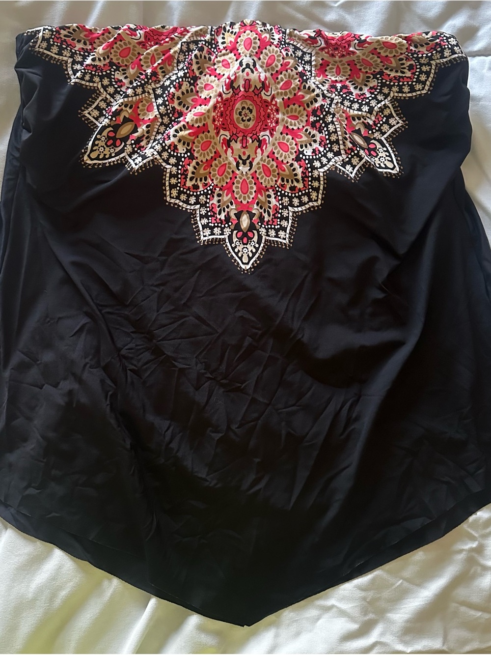 Miraclesuit Black Swimsuit with Gold Trim